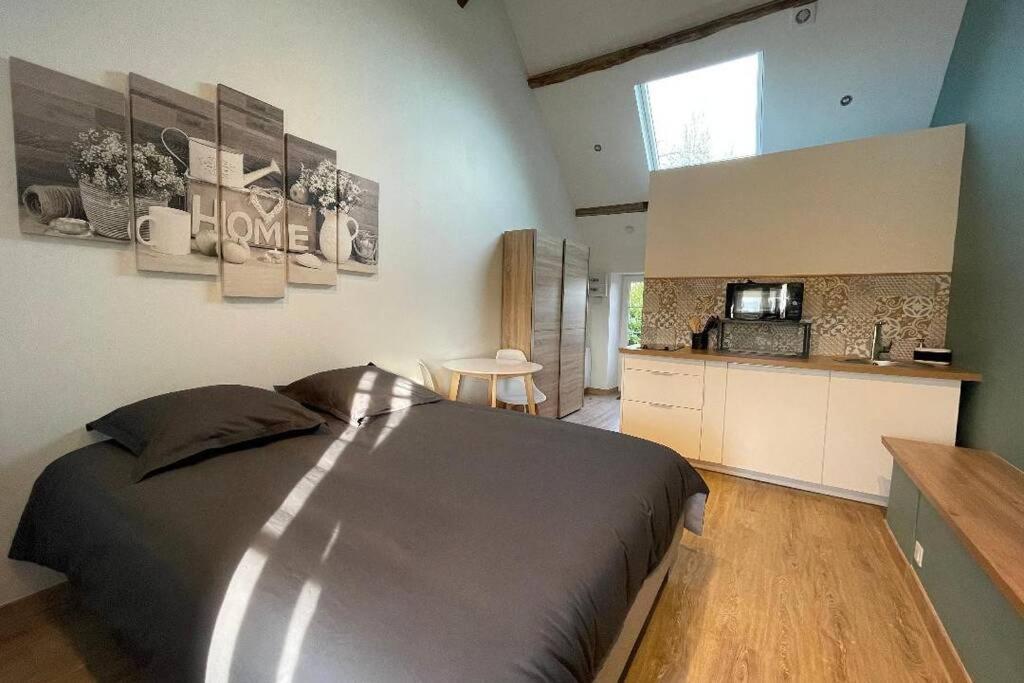 Studio Independant 2 Pers - Chatillon Sur Colmont La Petite Gare Dış mekan fotoğraf