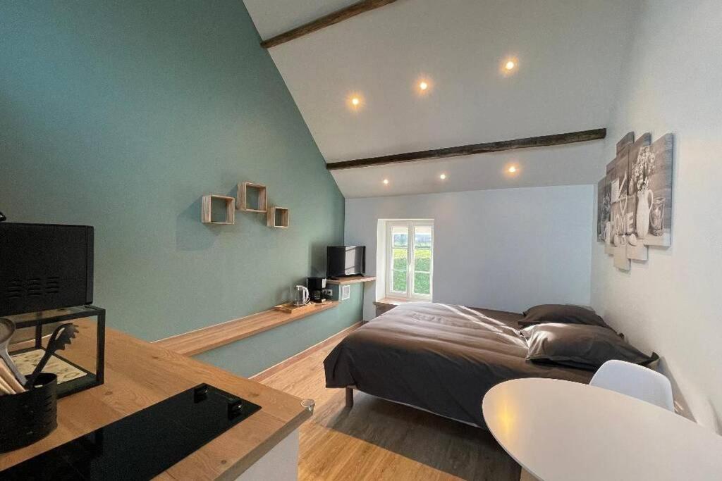 Studio Independant 2 Pers - Chatillon Sur Colmont La Petite Gare Dış mekan fotoğraf